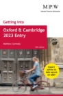 Image for Getting into Oxford and Cambridge 2023 entry