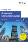 Getting into business and economics courses - Morrissey, Inga