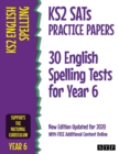 Image for KS2 SATs English spelling testsYear 6,: Practice papers