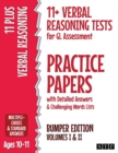 Image for 11+ Verbal Reasoning Tests for GL Assessment Practice Papers with Detailed Answers &amp; Challenging Words Lists Bumper Edition