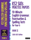 Image for 10-minute English grammar, punctuation and spelling tests for Year 6Book II