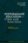 Image for Postgraduate education - form and function
