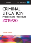 Image for Criminal Litigation: 2019/2020