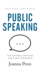 Image for Public Speaking for Authors, Creatives and Other Introverts Hardback : Second Edition