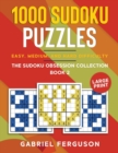 Image for 1000 Sudoku Puzzles Easy, Medium and Hard difficulty Large Print : The Sudoku obsession collection Book 2