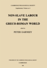 Image for Non-Slave Labour in the Greco-Roman World