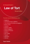 Image for An Emerald Guide To Law Of Tort: Revised Edition 2020