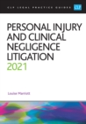 Image for Personal Injury and Clinical Negligence Litigation