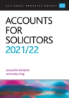 Image for Accounts for solicitors 2021/2022