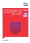 Image for Constitutional and administrative law and EU law