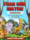 Image for Year 1 Maths Workbook : Addition and Subtraction Practice book for 5-6 Year Olds