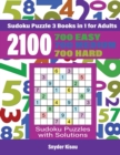 Image for 2100 Sudoku Puzzle Book for Adults