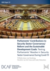 Image for Parliaments&#39; Contributions to Security Sector Governance/Reform and the Sustainable Development Goals