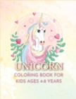 Image for Unicorn coloring book for kids ages 4-8