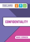 Image for Confidentiality: A Pocket Guide for Nursing and Health Care