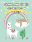Image for Llama And Sloth Coloring Book For Kids