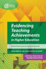 Image for Evidencing Teaching Achievements in Higher Education