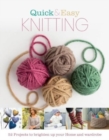 Image for Quick &amp; Easy Knitting