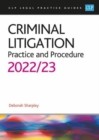 Image for Criminal Litigation: 2022/2023