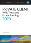 Image for Private client: wills, trusts and estate planning