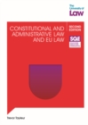 Image for SQE - Constitutional and Administrative Law and EU Law 2e