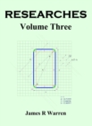 Image for Researches : Volume Three