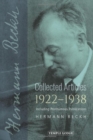 Image for Collected Articles, 1922-1938 : Including Posthumous Publications