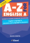Image for A-Z for English A: Literature and Language &amp; Literature 2nd ed