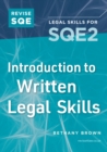 Image for Revise SQE Introduction to Written Legal Skills
