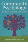 Image for Community Psychology : Analysis, Context and Action