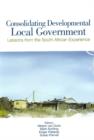 Image for Consolidating developmental local government
