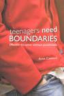Image for Teenagers need boundaries