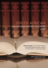 Image for South African Language Rights Monitor 2003