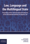 Image for Law, Language and the Multilingual State