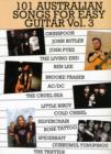 Image for 101 Australian Songs For Easy Guitar Volume 3