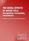 Image for The Social Effects of Native Title
