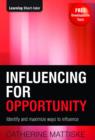 Image for Influencing for Opportunity