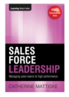 Image for Sales Force Leadership