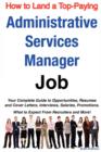 Image for How to Land a Top-Paying Administrative Services Manager Job