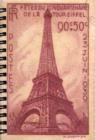 Image for Small Spiral Notebook - Paris Stamp
