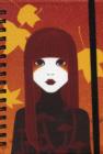 Image for Small Spiral Notebook - Girl with Leaves