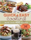 Image for Quick and easy cooking  : more than 400 recipes, all in under 30 minutes