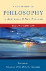 Image for A companion to philosophy in Australia &amp; New Zealand