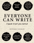 Image for Everyone can write  : a guide to get You started