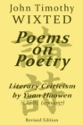 Image for Poems on Poetry : Literary Criticism by Yuan Haowen ??? (1190-1257)