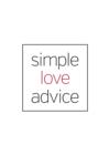 Image for Simple Love Advice Cards