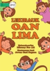 Image for Five Little Monkeys / Lekirauk Oan Lima (Tetun edition)