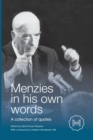 Image for Menzies in His Own Words : A collection of quotes