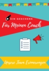 Image for Fur meinen Trainer : Tagebucherinnerungen als Geschenk an Ihren Coach