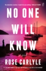 Image for No One Will Know